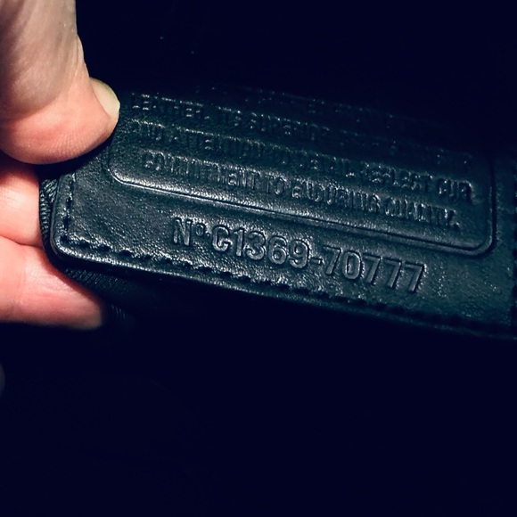 NWT Unisex Coach Black Leather Laptop/Briefcase/Computer BAG - Picture 12 of 12